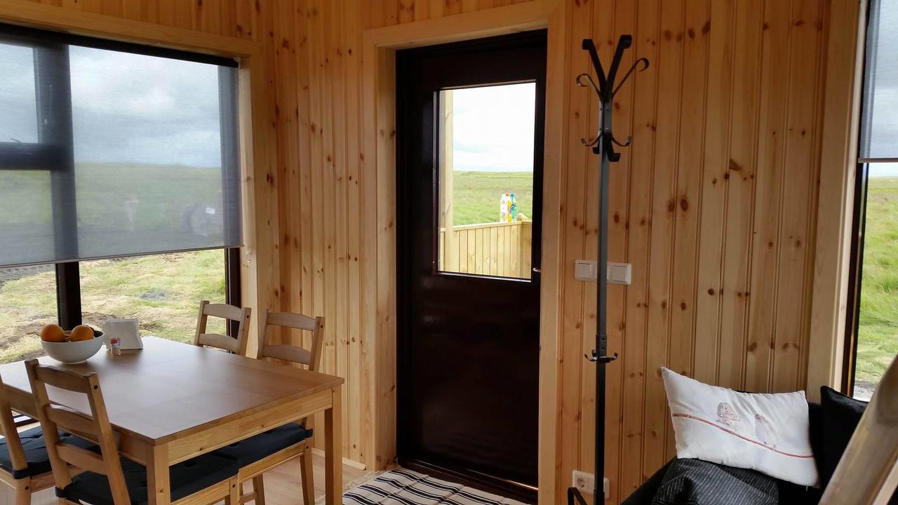 Hekla Cabin 1 Volcano And Glacier View Hella Bagian luar foto