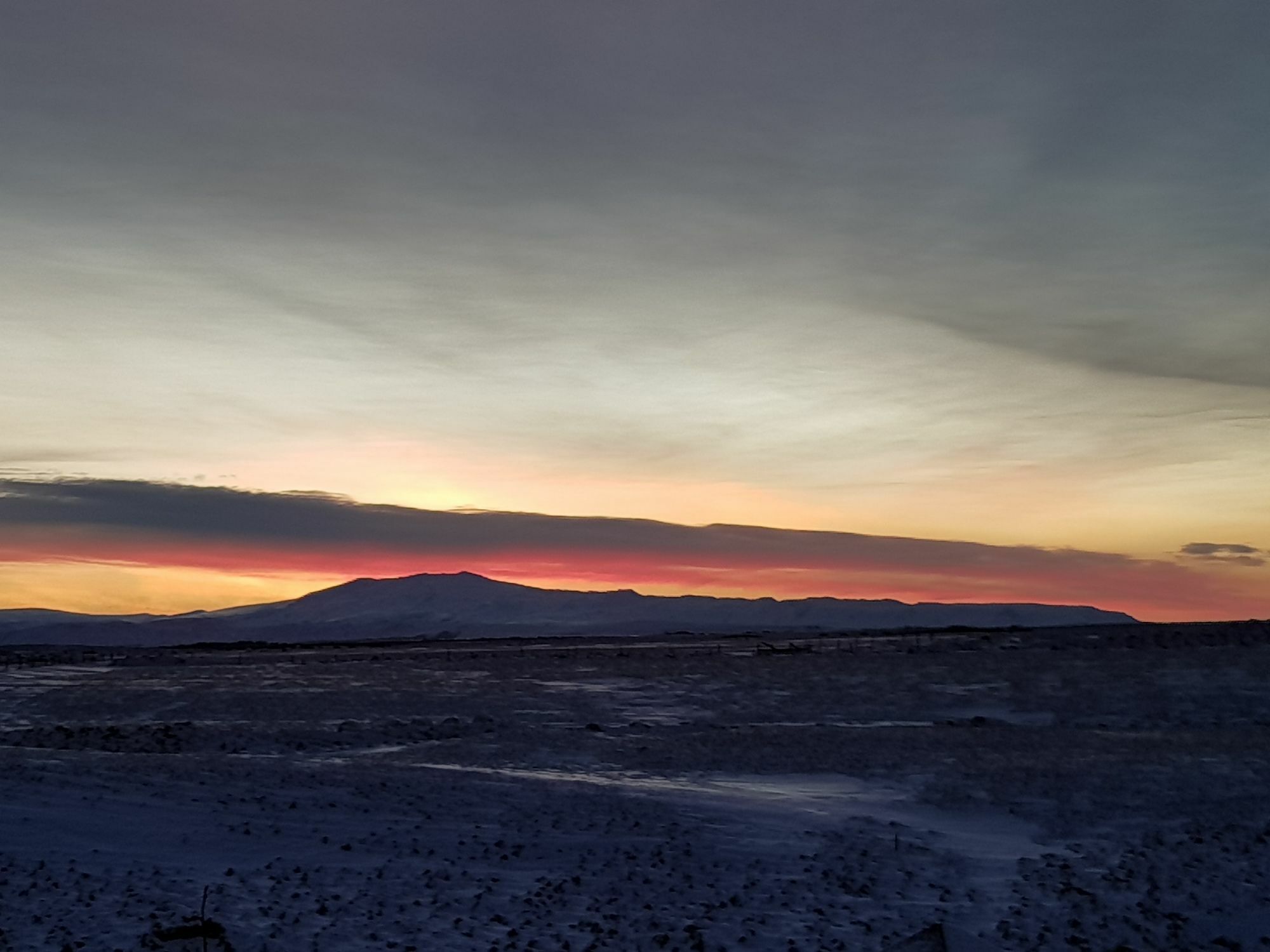 Hekla Cabin 1 Volcano And Glacier View Hella Bagian luar foto