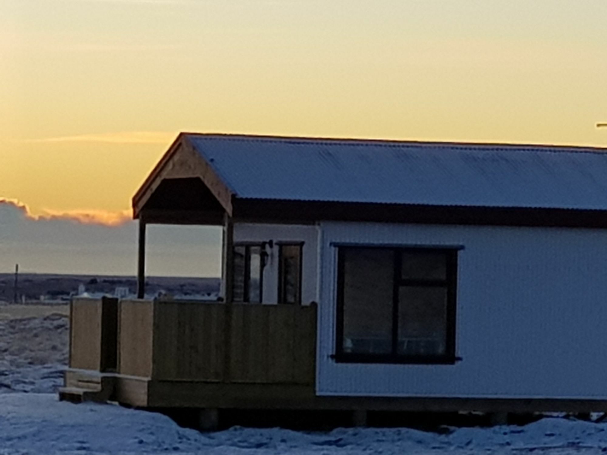 Hekla Cabin 1 Volcano And Glacier View Hella Bagian luar foto