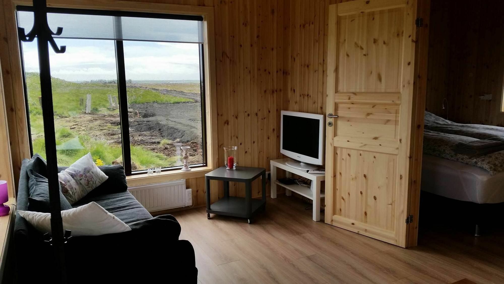 Hekla Cabin 1 Volcano And Glacier View Hella Bagian luar foto